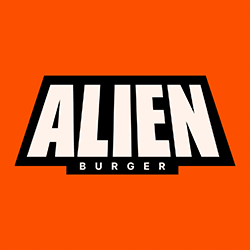 Alien Burger — The Beach Mall logo
