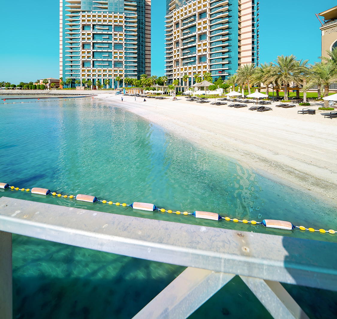 فندق باب القصر المسبح والشاطئ