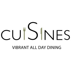 Cuisines All Day Dining — Holiday Inn Dubai Al-Maktoum Airport logo