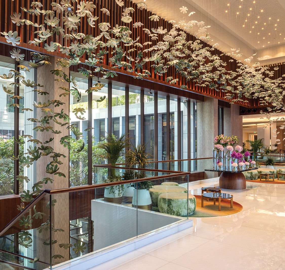 Lobby Lounge & Bar at Anantara Downtown Dubai Hotel