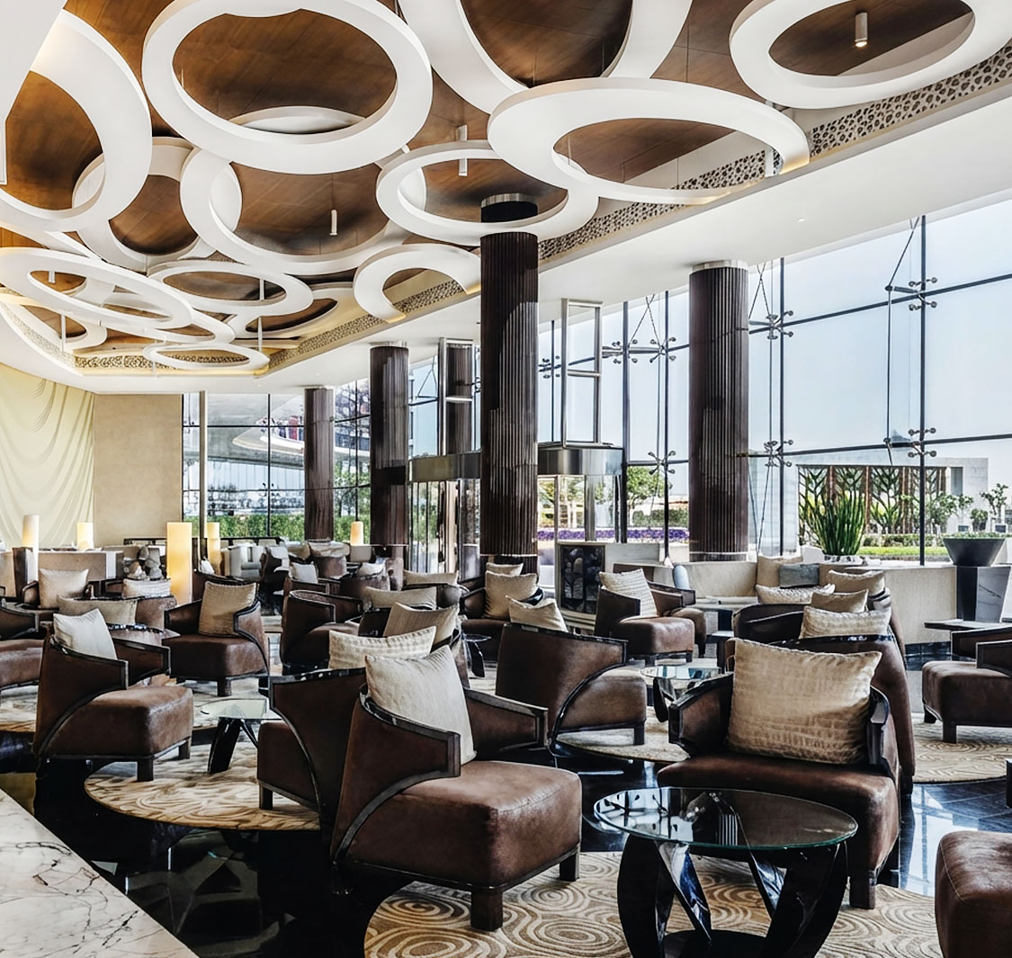 Lobby Lounge at Marriott Al Forsan