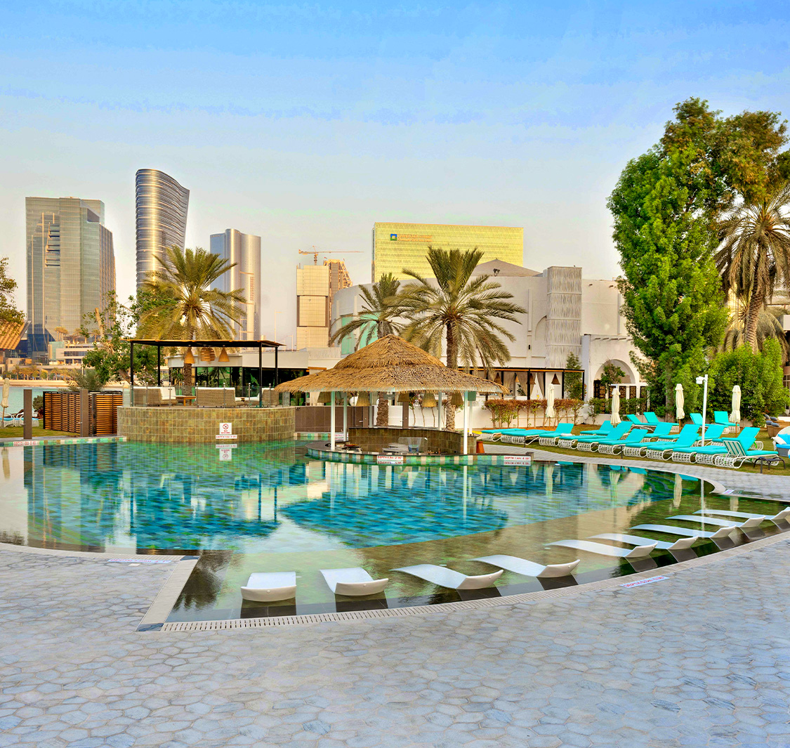 Le Meridien Abu Dhabi Pool & Beach