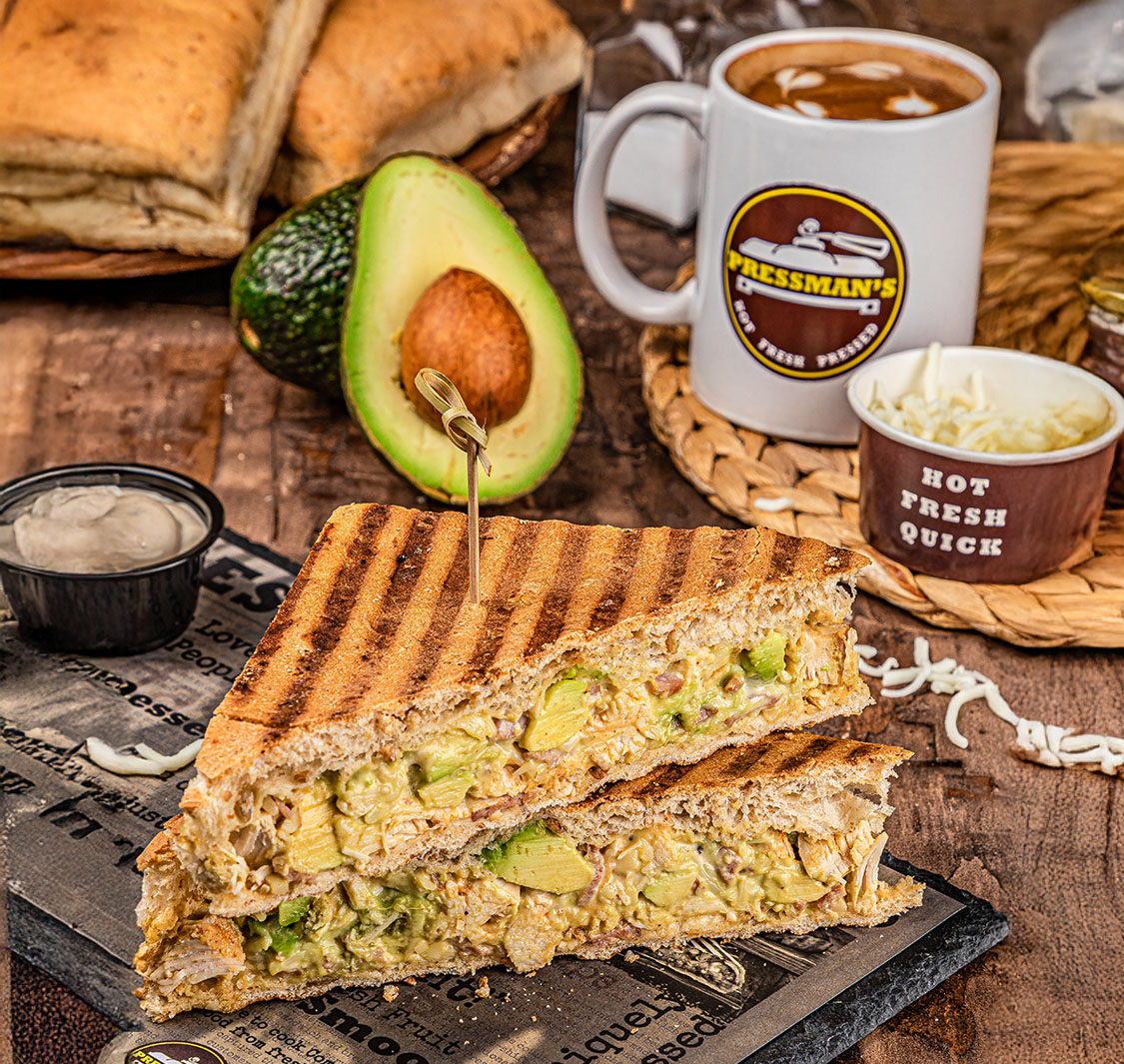 PRESSMAN'S Pressed Sandwiches