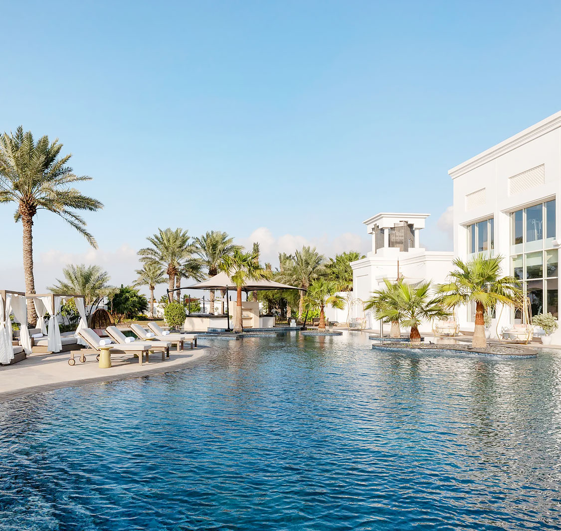Raffles Hotel Pool