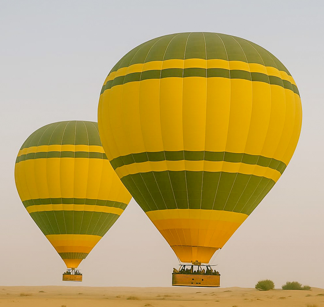شيبرد منطاد الهواء الساخن دبي