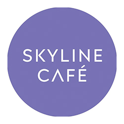 Skyline Cafe — Bluewaters Island logo