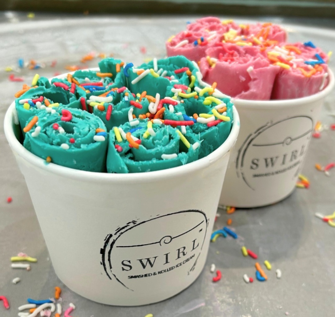 Swirl Smashed & Rolled Ice-cream