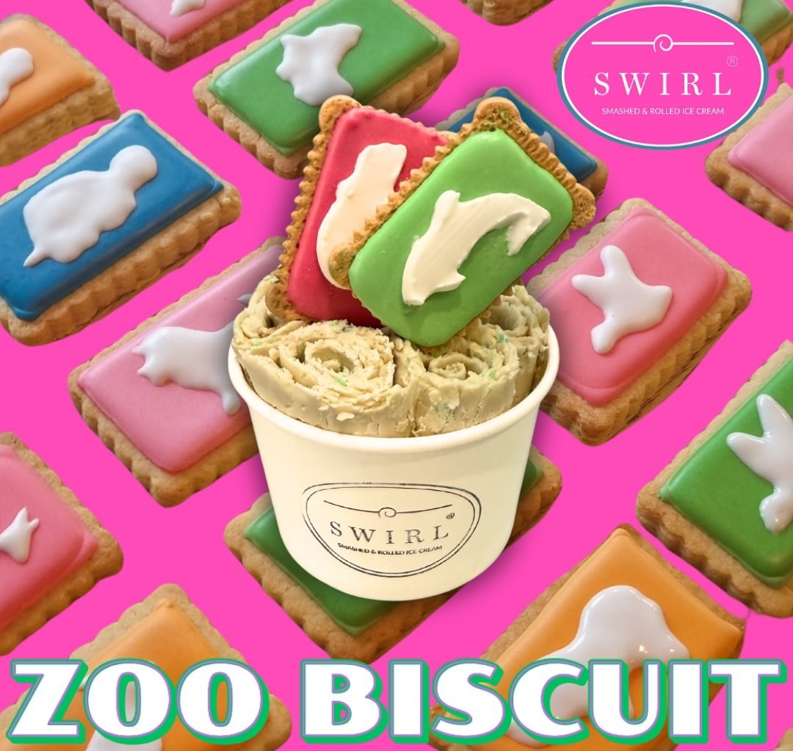 Swirl Smashed & Rolled Ice-cream