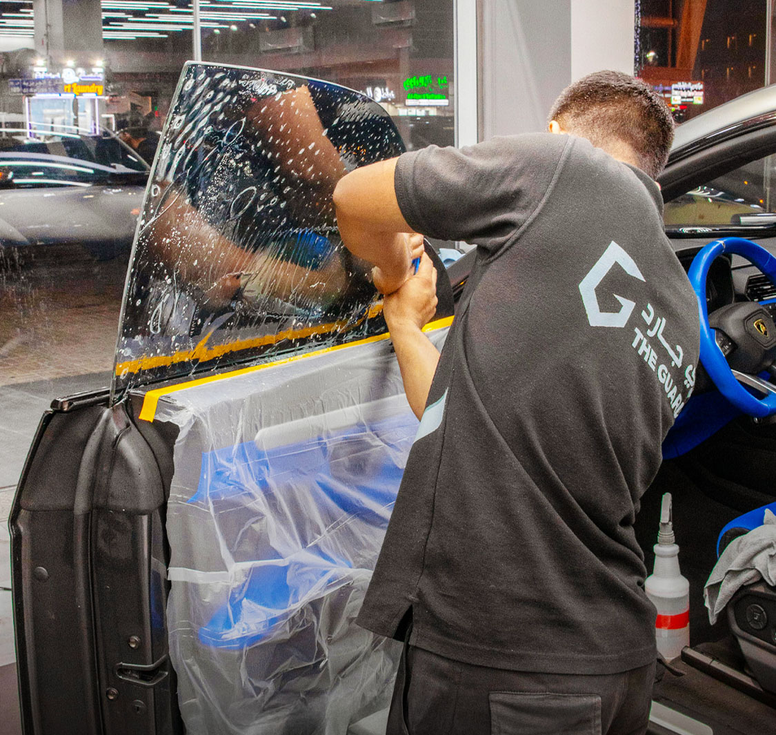 مركز الحراسة لتظليل وحماية السيارات