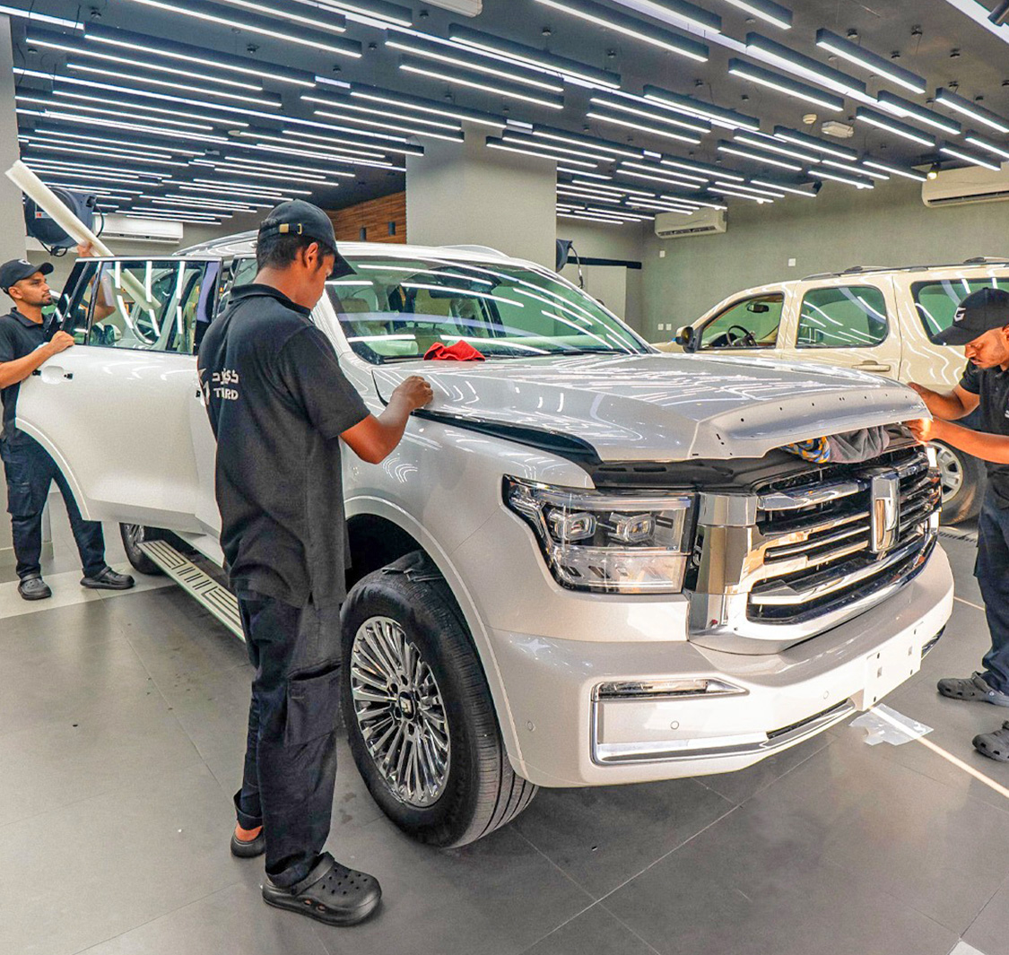 مركز الحراسة لتظليل وحماية السيارات